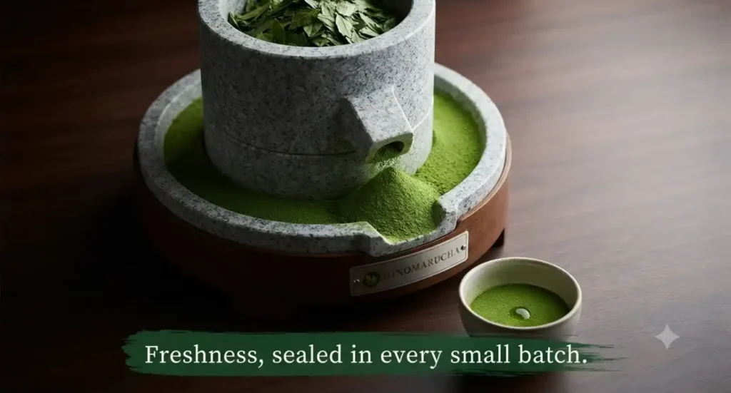 Small-Batch Production Preserves Matcha Freshness