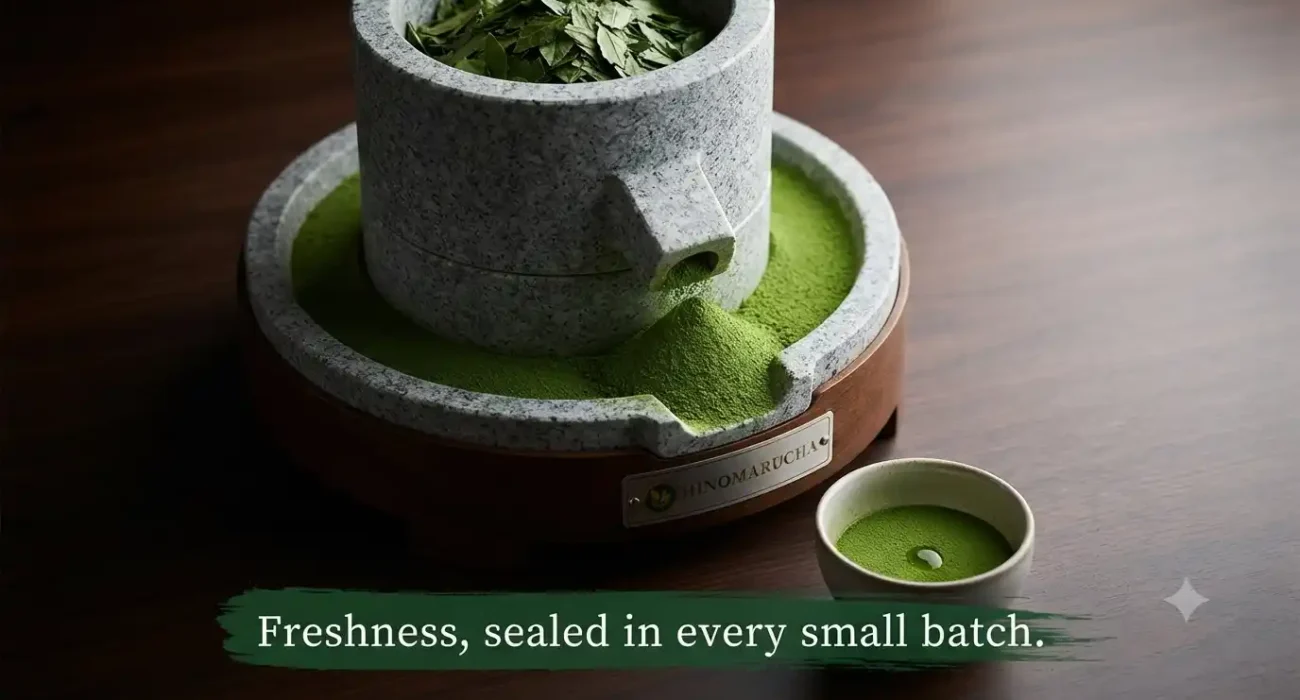 Small-Batch Production Preserves Matcha Freshness