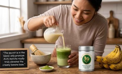 banana matcha latte recipe