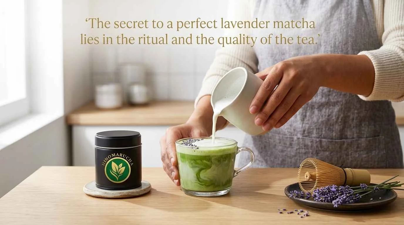 Classic Lavender Matcha Latte Recipe
