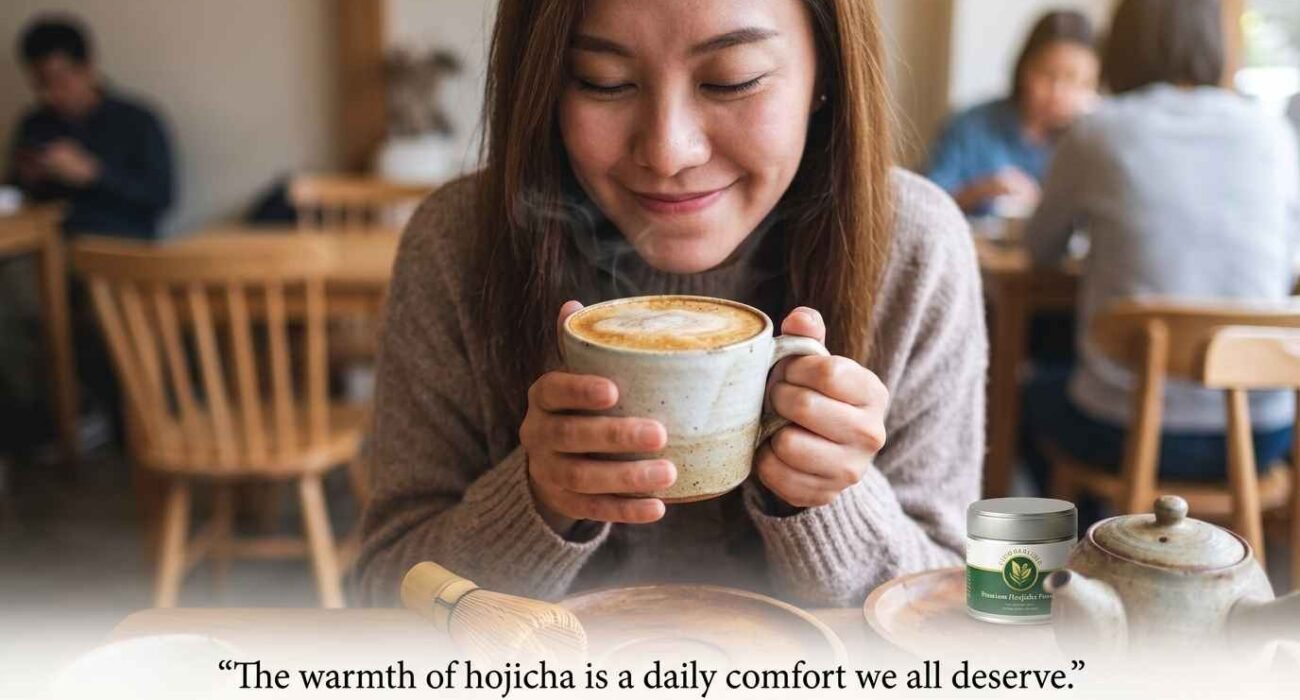 Hojicha Roasted Green Tea Benefits, Caffeine & Latte Recipe