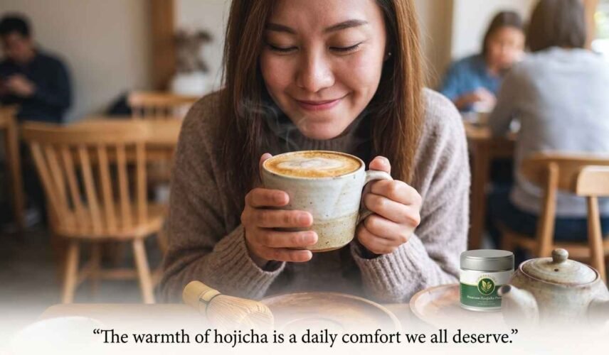 Hojicha Roasted Green Tea Benefits, Caffeine & Latte Recipe