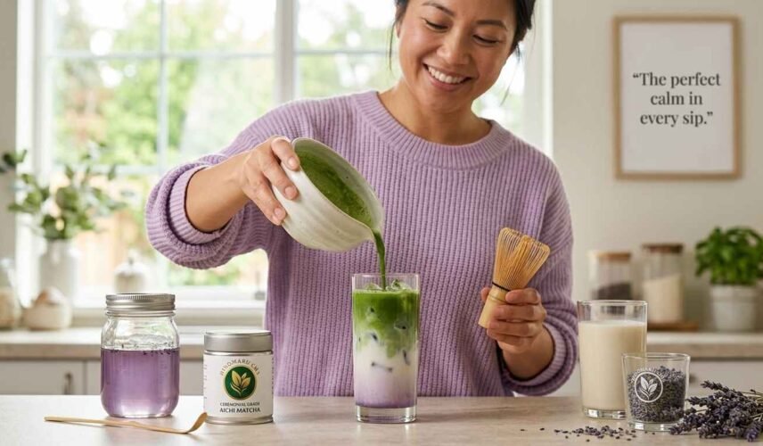 Lavender Matcha
