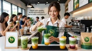 Matcha Café Drinks vs. Coffee Café Drinks