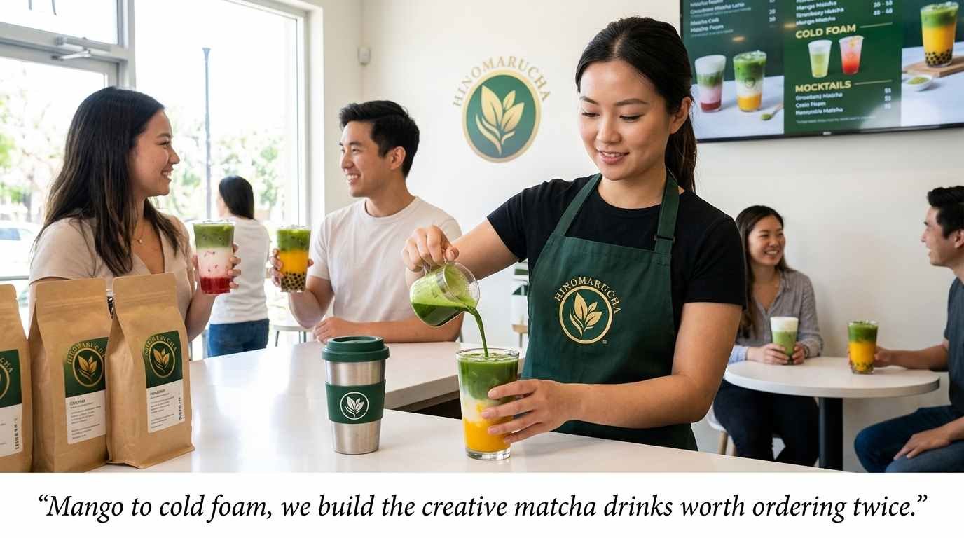Our Matcha Products That Make These Drinks Possible