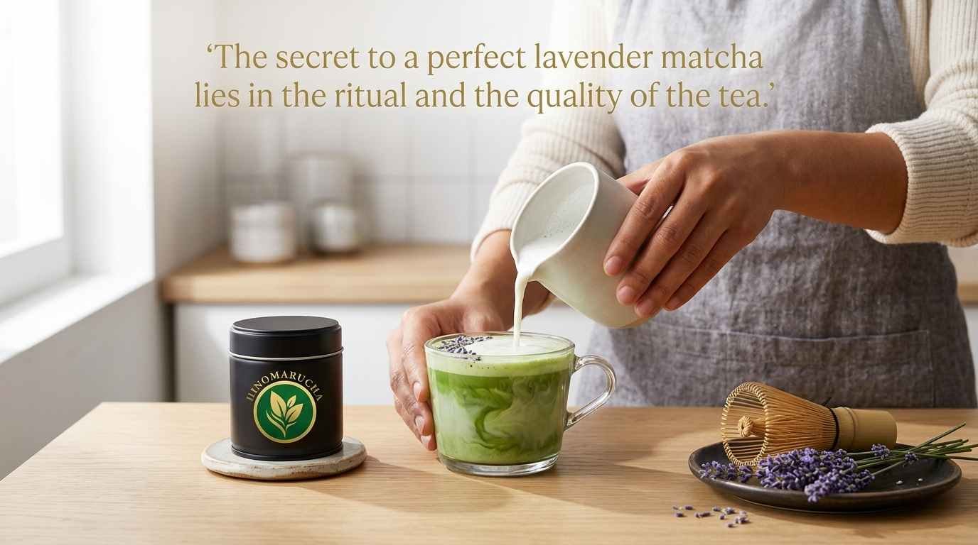 The Classic Lavender Matcha Latte Recipe