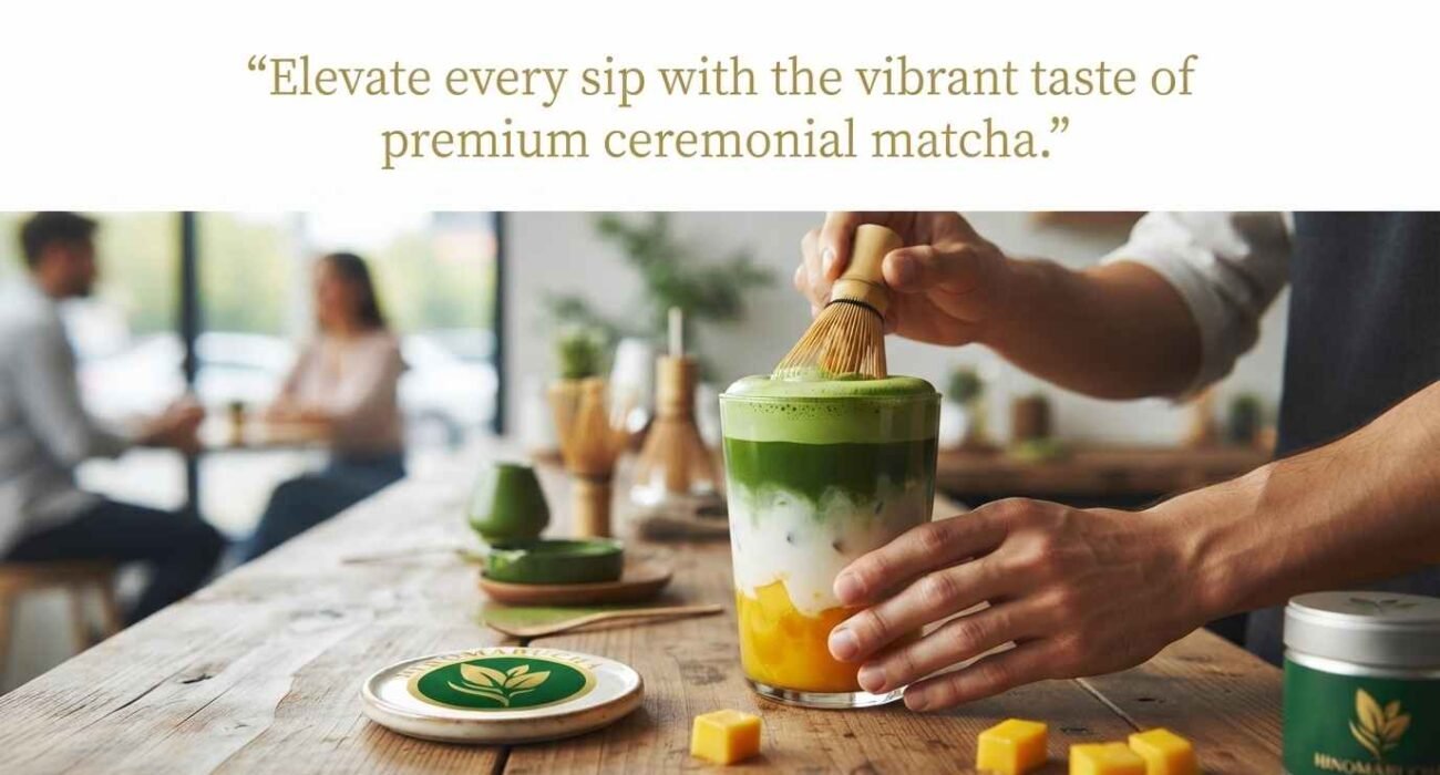 Trendy Matcha Café Drinks