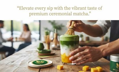 Trendy Matcha Café Drinks