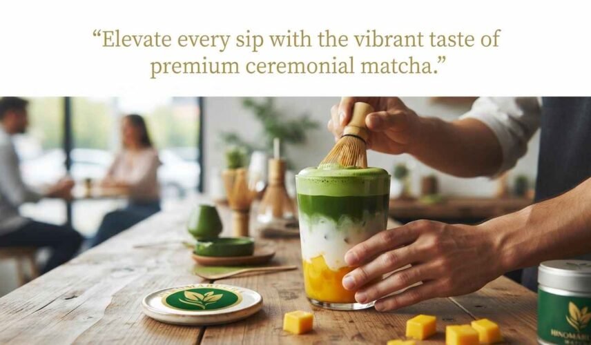 Trendy Matcha Café Drinks